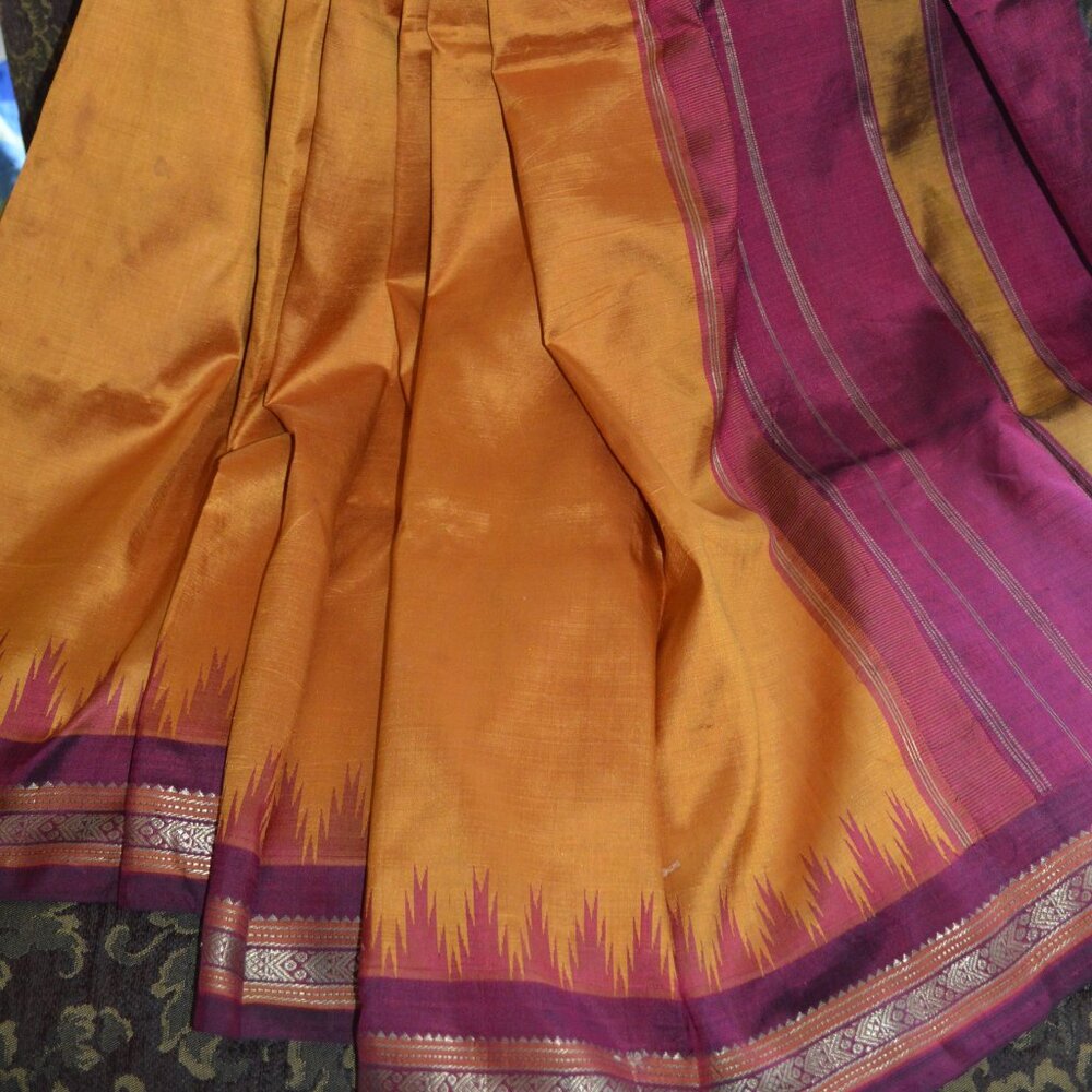 *** TRADITIONAL KANJEEVARAM PURE SILK SARI *****